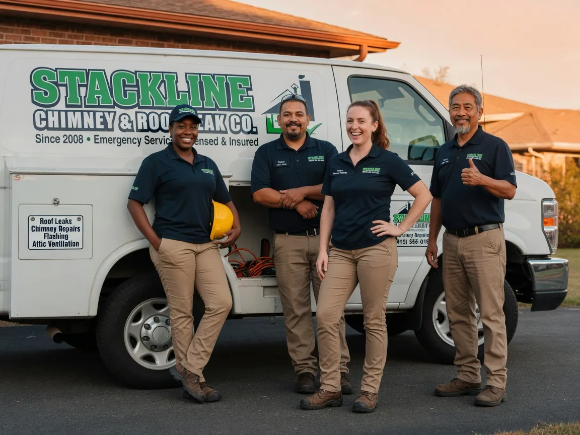 Chimney flashing repair company in Scotland, TX